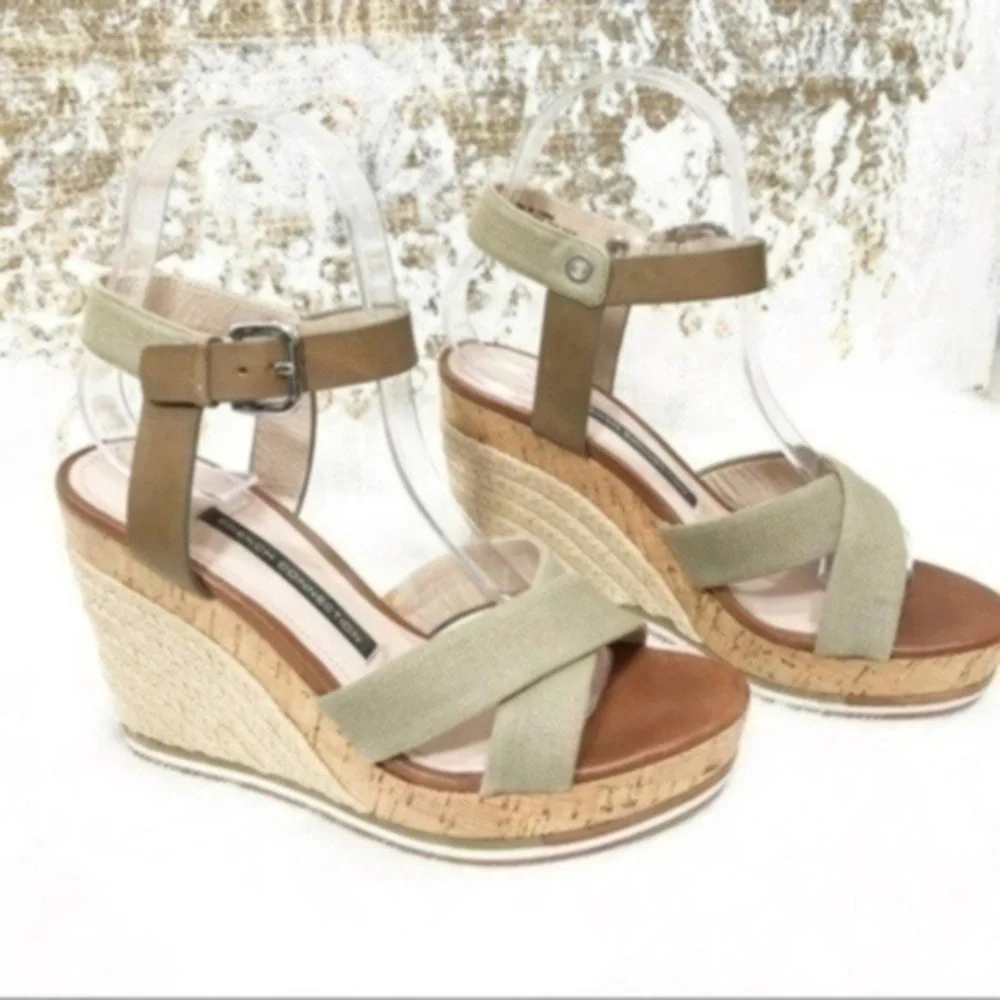 French Connection women’s wedge shoes size 37